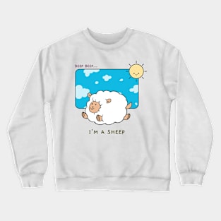 Iam a sheep Crewneck Sweatshirt